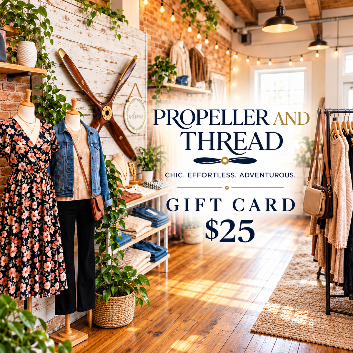Propeller and Thread E-Gift Card