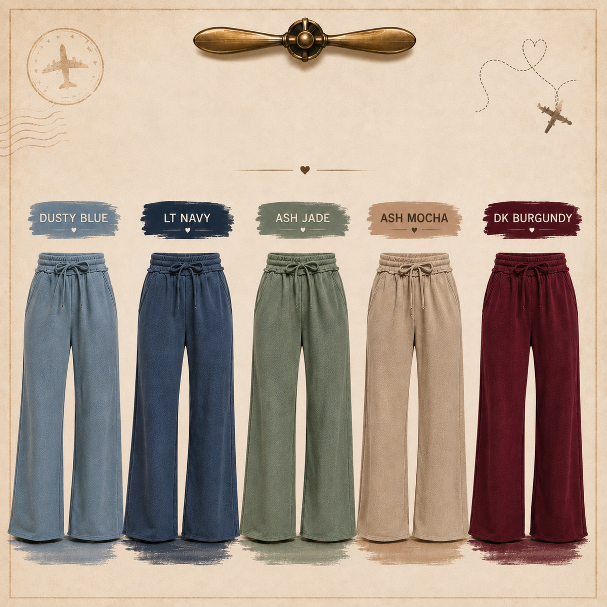Zenana Fleece Exposed Seam Wide Leg Sweatpants 4327Y
