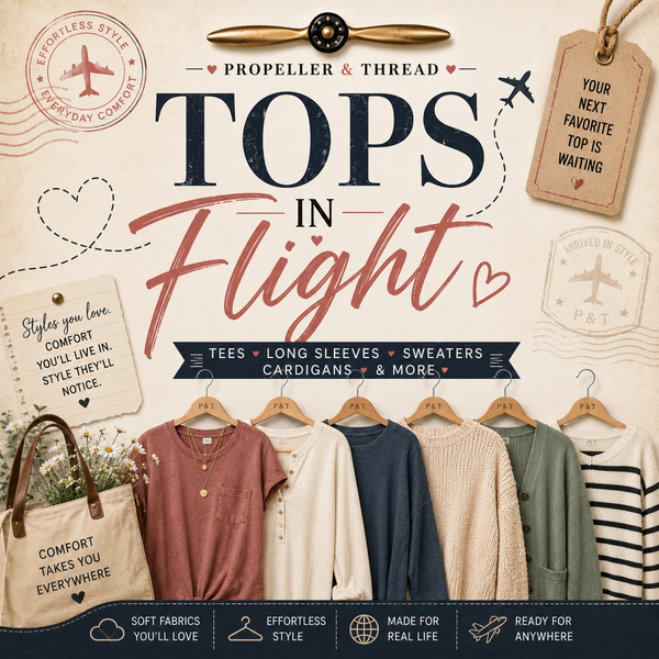 Tops in Flight