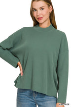 Zenana Viscose Sweater Top & Pants 2pcs Set