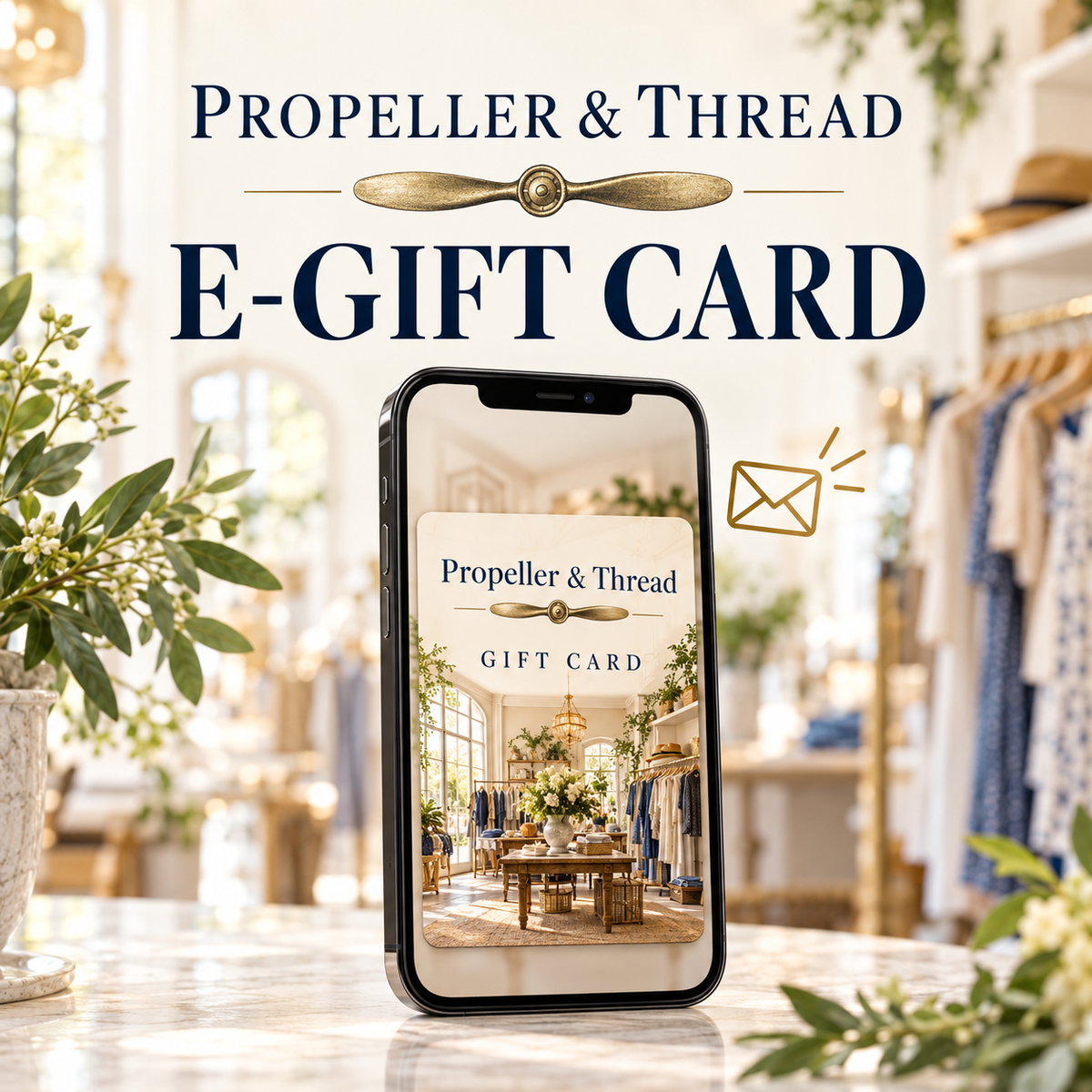 Propeller and Thread E-Gift Card